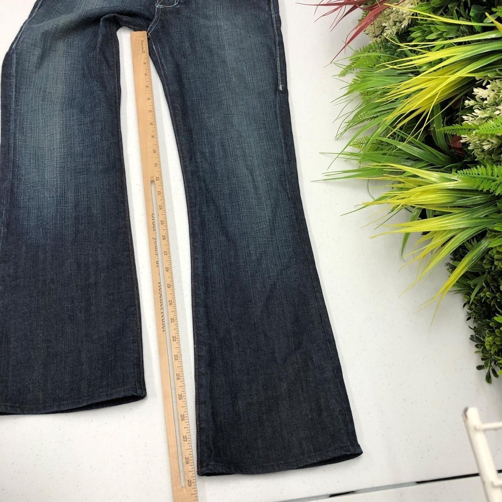 Rock & Republic Kurt Jeans Womens 26 Blue Low Rise Slim Bootcut Stretch 26x32 - Picture 10 of 16